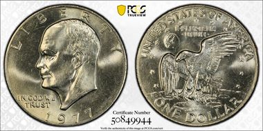 1977 $1 MS65