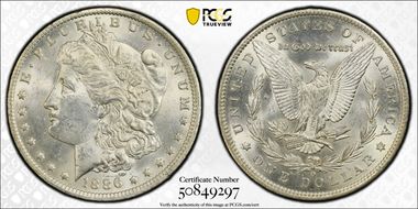 1886-O $1 MS62
