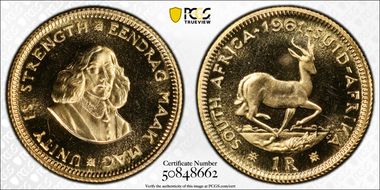1961 Rand Gold PR65