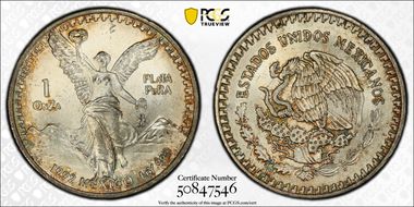 1992-Mo Onza Libertad Ag MS64