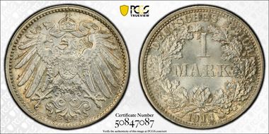 1914-F Mark J-17 MS66