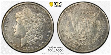1878-S $1 AU50
