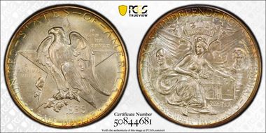 1938-D 50C Texas MS68