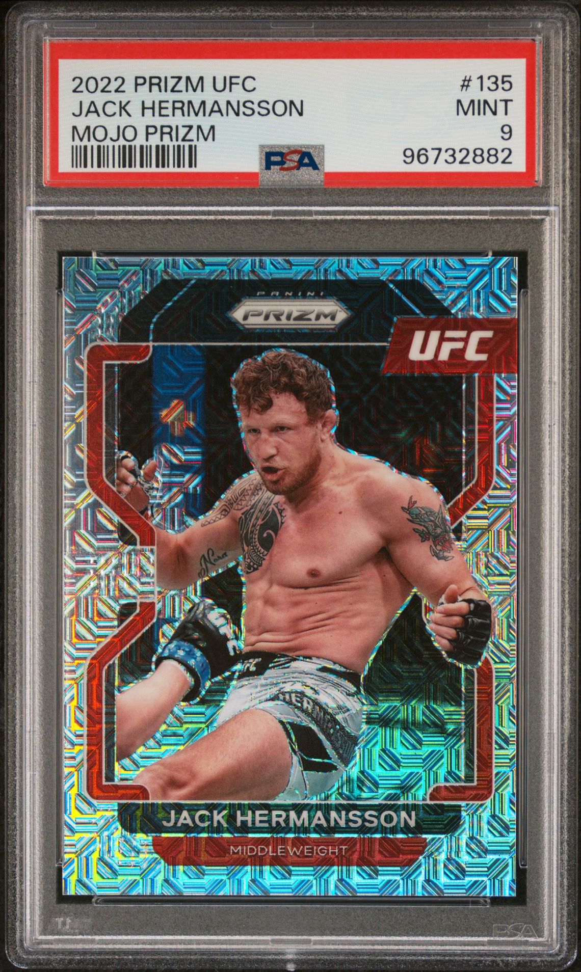 2022 Panini PANINI PRIZM UFC Mojo #135 Jack Hermansson front