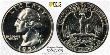 1955 25C PR66