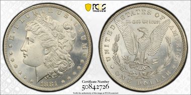 1881-O $1 MS65