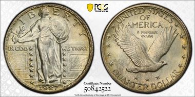 1927 25C MS65FH