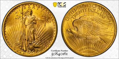 1914-S $20 MS64