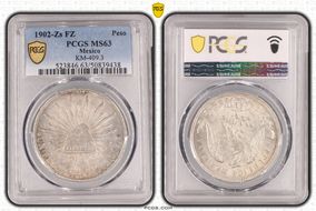 1902-Zs FZ Peso KM-409.3 MS63