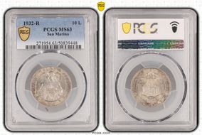 1932-R 10 L KM-10 MS63