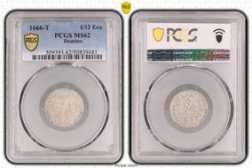 1666-T 1/12 Ecu MS62