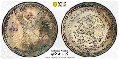 1992-Mo Onza Libertad Ag MS68