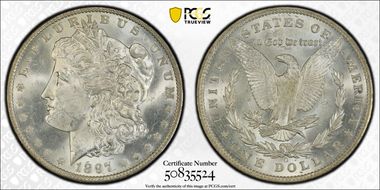 1897-O $1 MS63+ 