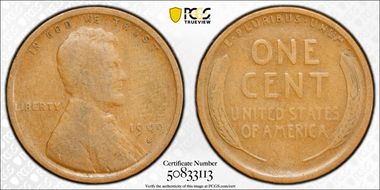 1909-S VDB 1C VG10BN