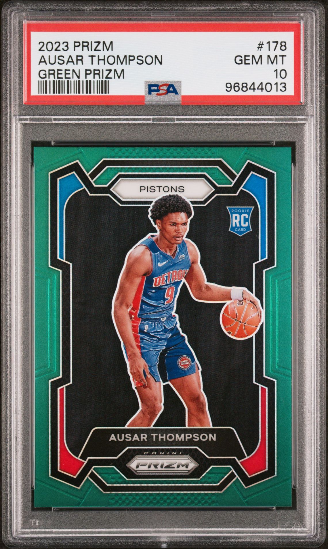 2023 Panini PANINI PRIZM RUBY WAVE #178 Ausar Thompson front