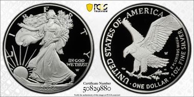 2024-W  $1 Silver Eagle PR69DCAM