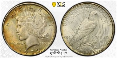 1923-D $1 MS63