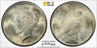 1925 $1 MS65