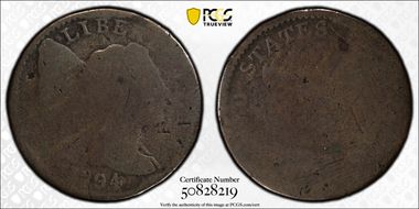 1794 1C Head of 1795 PO1BN