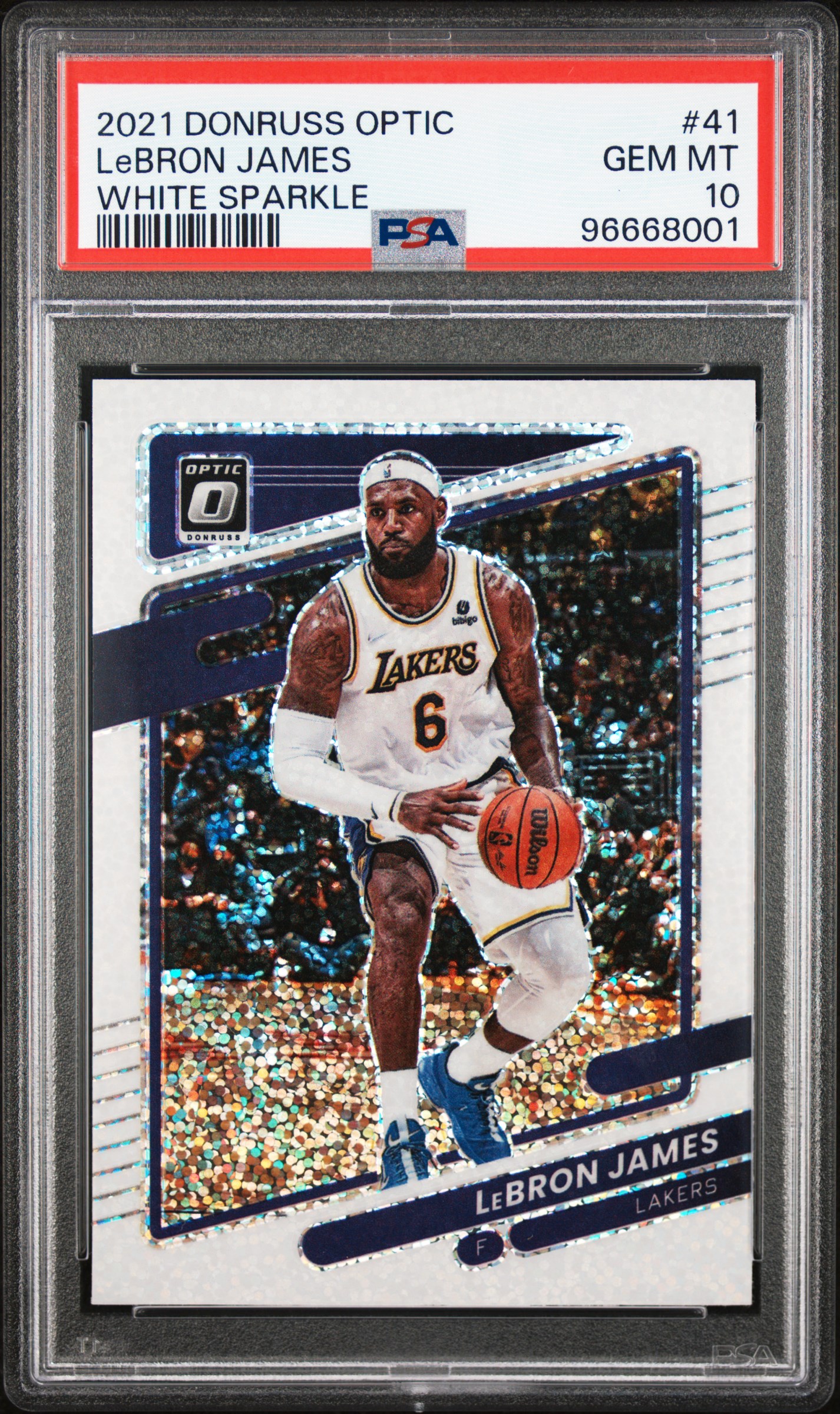 lebron james donruss card 2021
