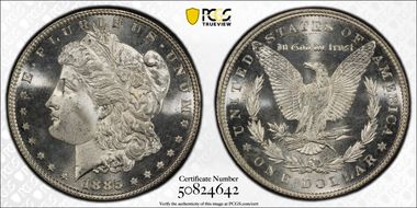 1885 $1 MS66+ PL