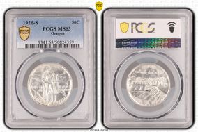 1926-S 50C Oregon MS63