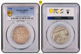1926 50C Oregon MS63