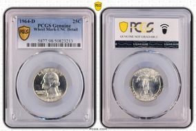 1964-D 25C N1