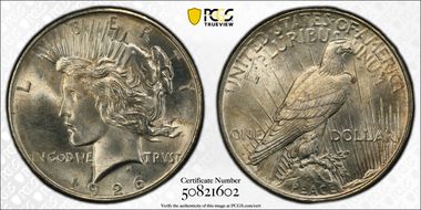 1926-D $1 MS65