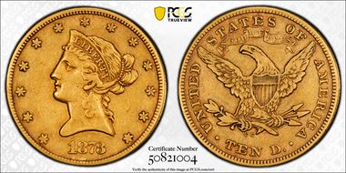 1873-CC $10 VF35