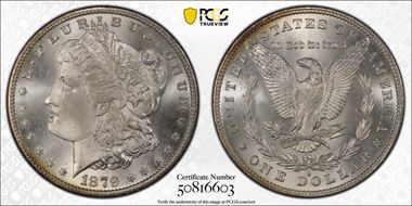 1879-S $1 MS68