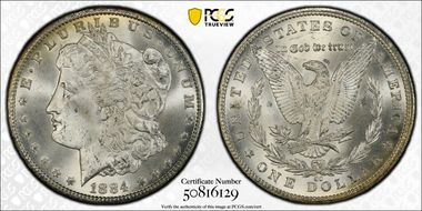 1884-CC $1 MS65