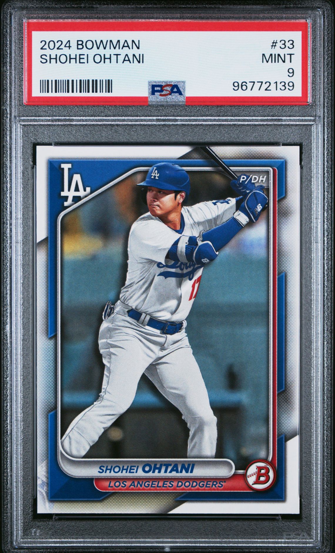 2024 Bowman Shohei Ohtani #33 Mint 9 front