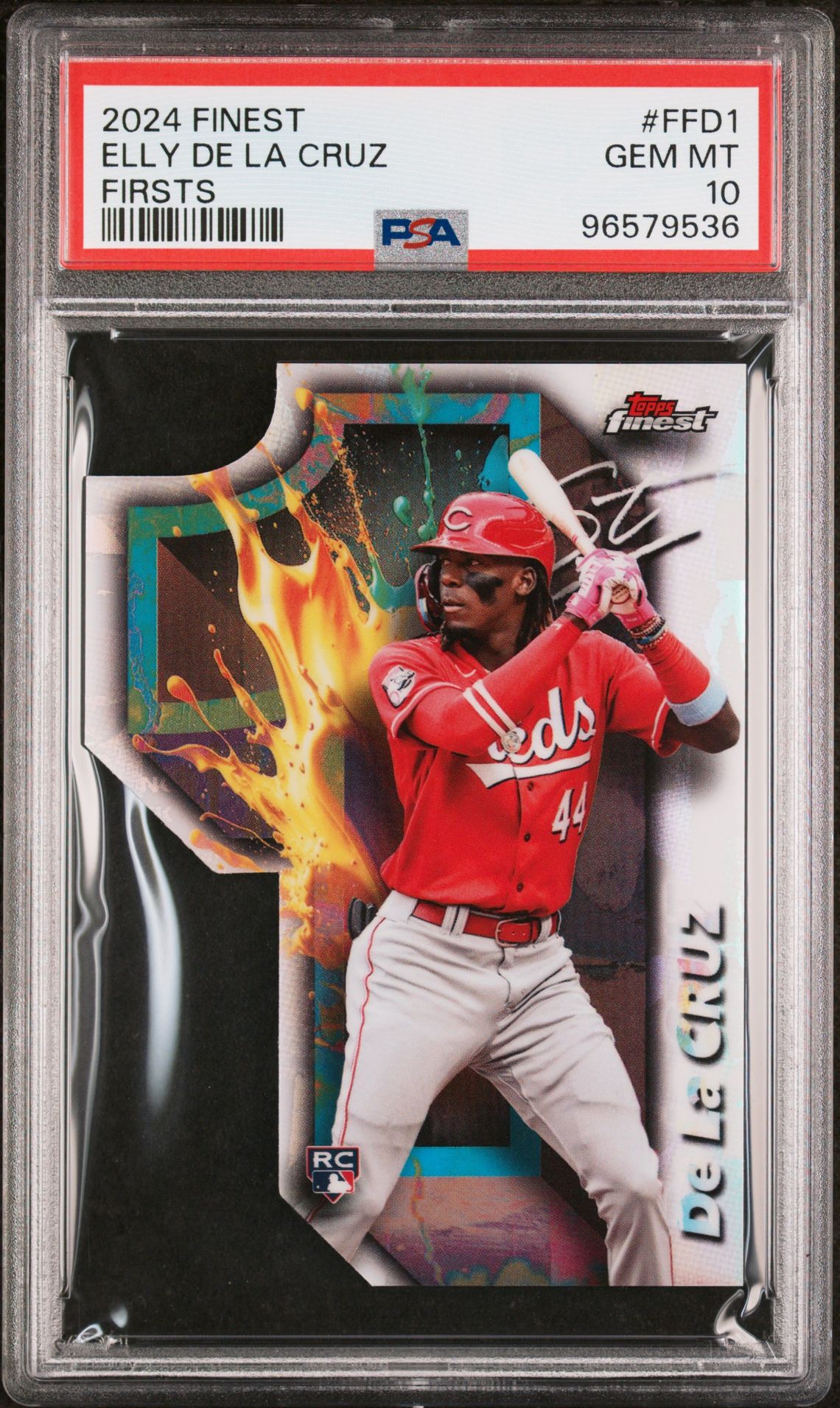 2024 Topps TOPPS FINEST FINEST FIRSTS #FFD1 Elly De La Cruz front