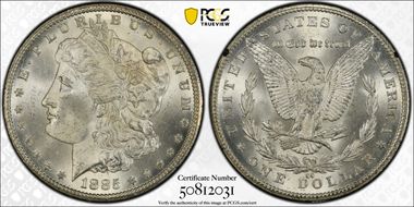 1885-CC $1 GSA Hoard MS64