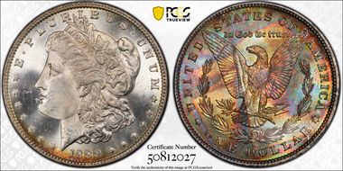 1889-O $1 MS65+ 
