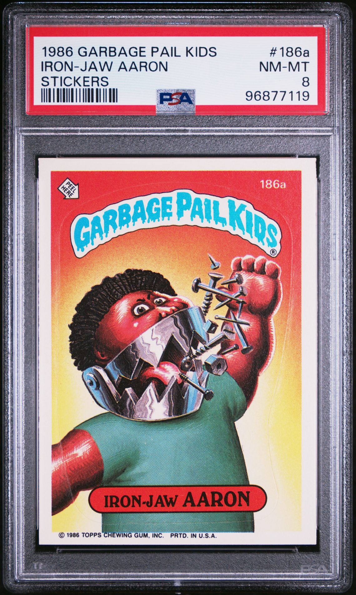 Iron-Jaw Aaron PSA 8