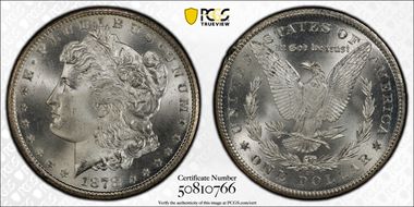1878-CC $1 MS66+