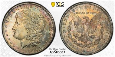 1896-S $1 MS63