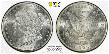 1883-S $1 MS61