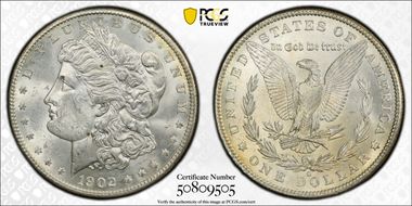 1902-O $1 MS63