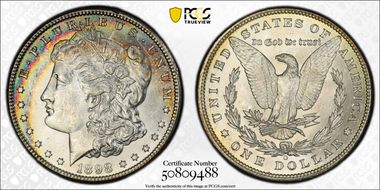 1898-O $1 MS62