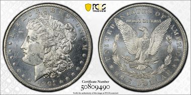 1901-O $1 MS63