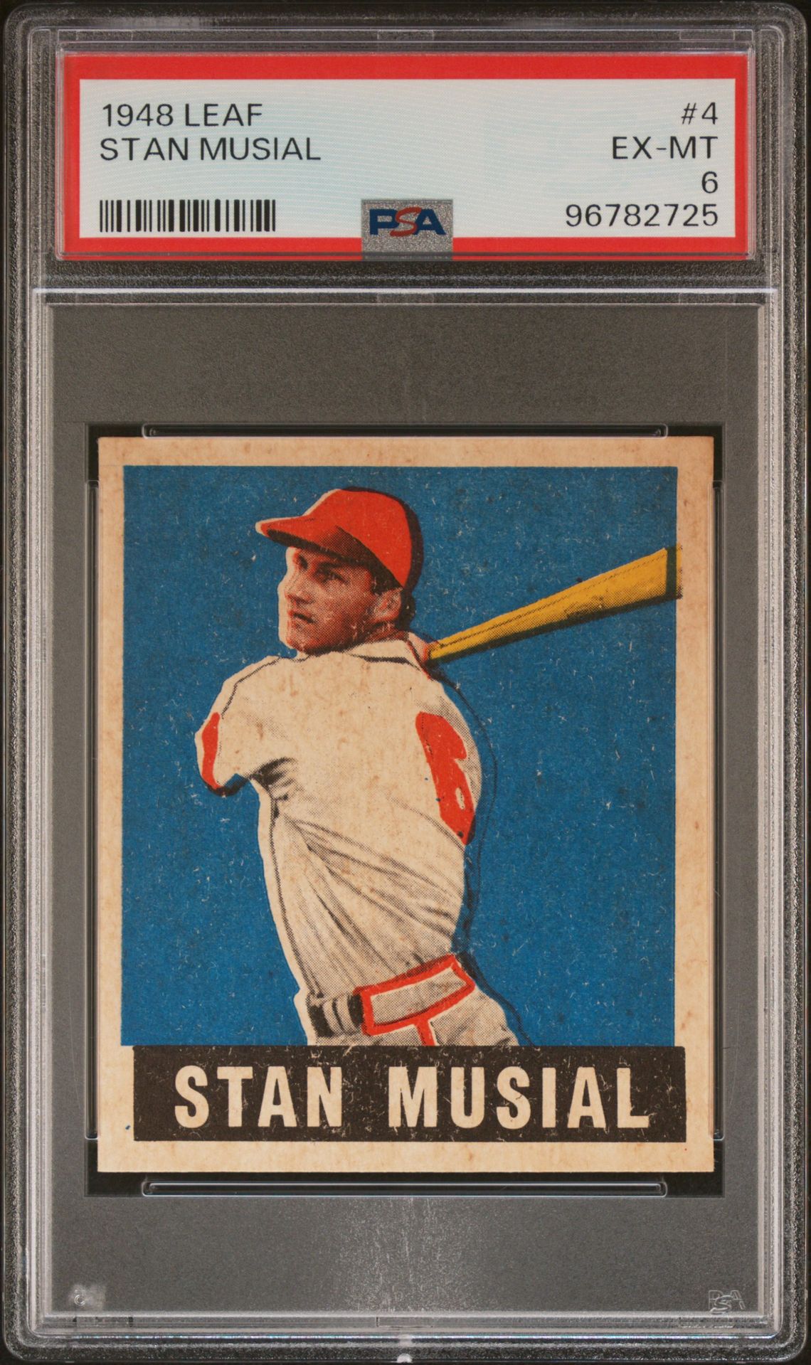 1948 Leaf #4 Stan Musial front