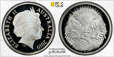 2010 5C Silver PR70DCAM