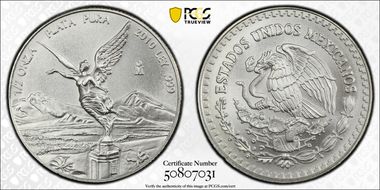 2010-Mo 1/2 oz Libertad Silver MS69