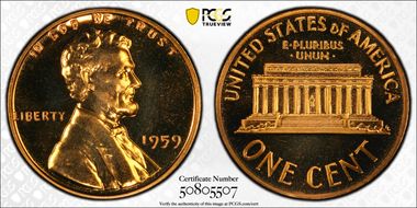 1959 1C PR67RD