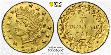 1872/1 G25C BG-869 MS65