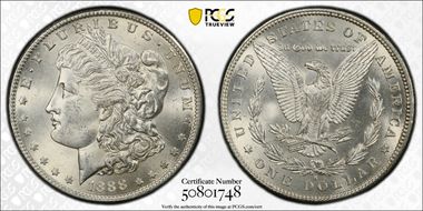 1888-S $1 MS64