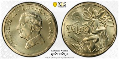 2024 $2 Tooth Fairy MS69